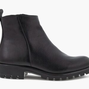 Ecco Women's Black Modtray Water Resistant Ankle Boots